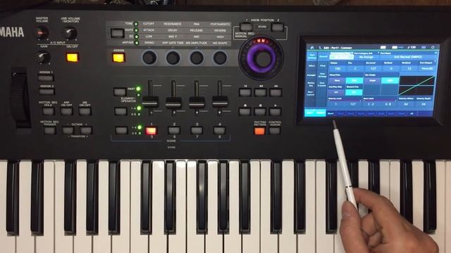Подробный разговор о настройке вокодера на микрофоне Vocoder на Yamaha MODXMONTAGE