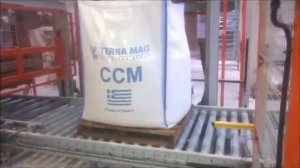 Линия упаковки в биг бэги Paglierani (Италия). Промышленный упаковщик для затаривания больших мешко