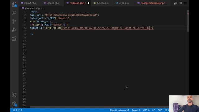 Funzionalità Upmyt - API Youtube e Chiamate Json in php смотреть онлайн