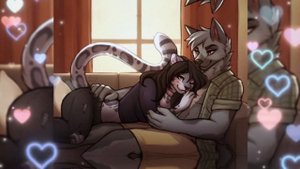 Фурри под песню"Какая ты странная,странная,странная" Автор"Владимир Пресняков"