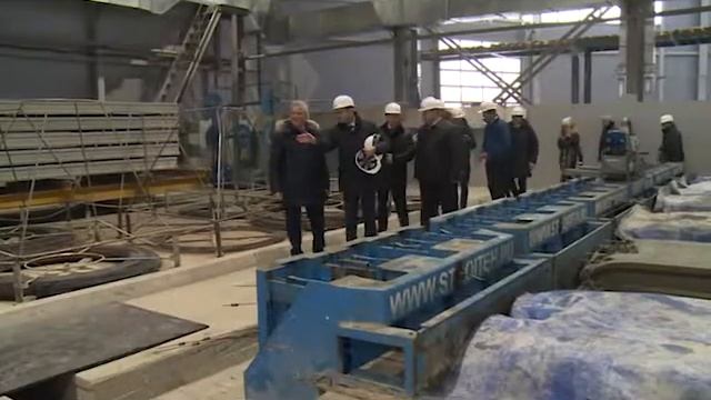 Губернатор И.А. Белозерцев посетил Домостроительный комбинат Бетониум смотреть онлайн