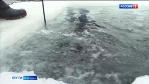Водолазы-спасатели осмотрели затонувшее в Охотском море судно