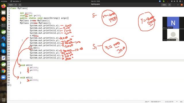 Static variable in java смотреть онлайн