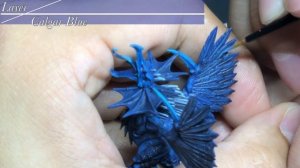 ラプトリックスの羽に細かいレイヤリング！《ウォーハンマー》citadel colour warhammer warcry feather paint