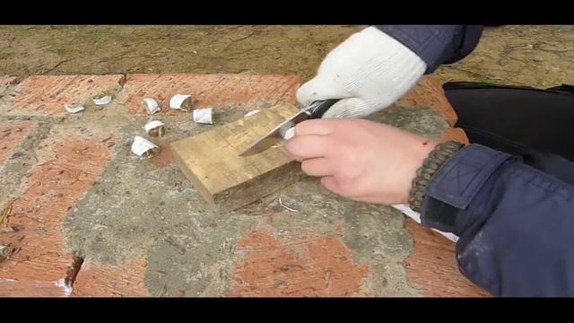 Ontario RAT 1 AUS-8 vs Cold Steel Voyager Large AUS-8A Test смотреть онлайн