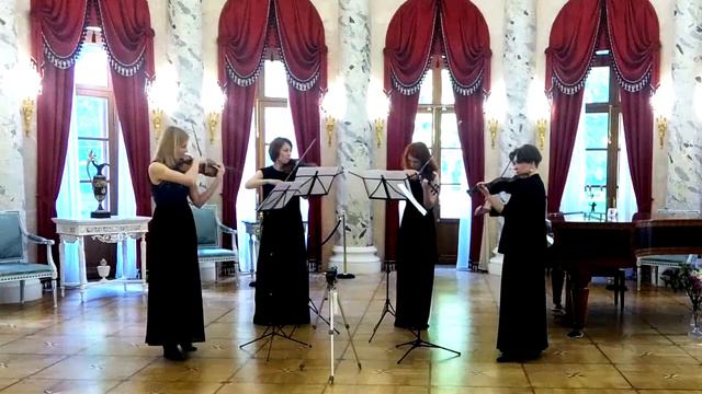 Семён Сегаль  Квартет для 4 х скрипок в 3 х частях смотреть онлайн