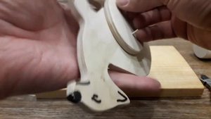 Игрушка из дерева своими руками бегущее Кенгуру   DIY