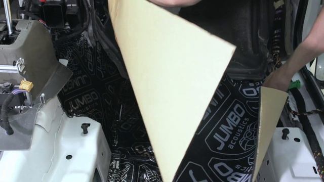 Шумовиброизоляция пола акустическими материалами Jumbo. смотреть онлайн