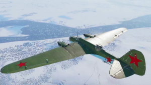 Играю на советском бомбардировщике СБ 2М-105 в War Thunder.
