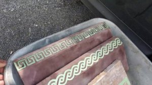 Светящиеся в темноте тротуарная плитка и бордюр