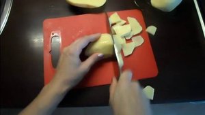 Запеченная тилапия с картофелем и сыром