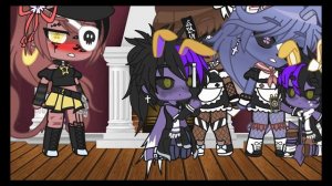 Gacha Club: William and Soft William work at Fnia and Fnia Sl