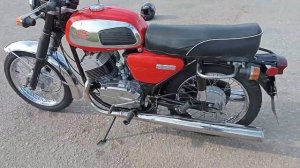 Ява 634 Работа горячего двигателя