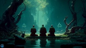 528Hz Healing Forest Ambience - Beautiful Ambient Music for Relaxation and Sleep - Repair DNA