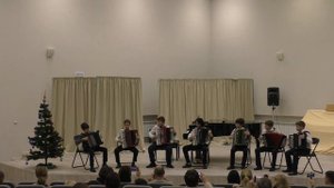 Ансамбль юных баянистов и аккордеонистов!