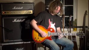 2002 Gibson Les Paul Standard + Marshall JVM410HJS Joe Satriani Head