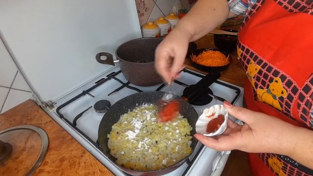 Тушеная фасоль с грибами