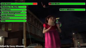 Rise of the Guardians (2012) Final Battle with healthbars