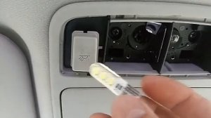 Установка светодиодных лам в салон Kia cerato 2007