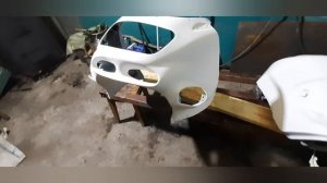 Покраска пластика в гараже