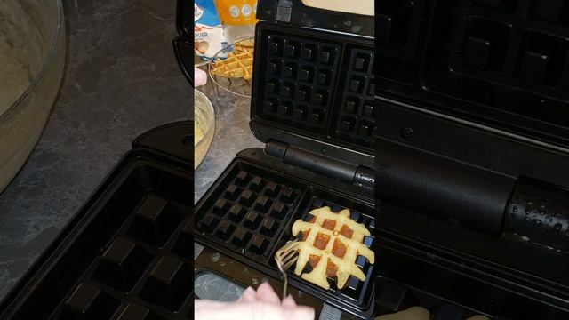 БЕЛЬГІЙСЬКІ Бананові Вафлі Гриль ВЕНСКИЕ ВАФЛИ Рецепт Banana Waffles Банановые Вафли Вафельница