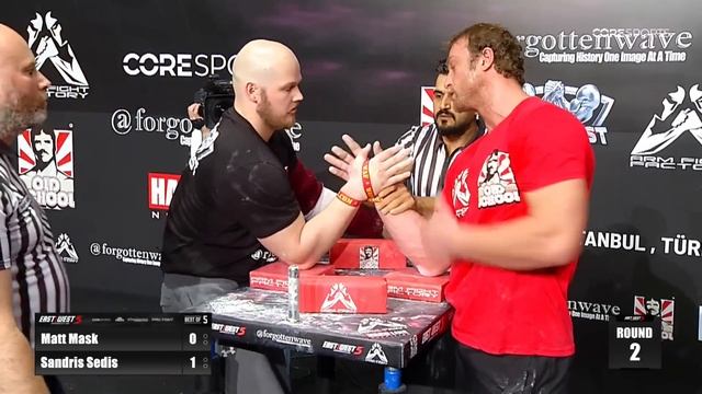 Matt Mask vs Sandris Sedis  - East vs West  5