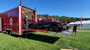 Unloading A Ferrari LaFerrari And Ferrari LaFerrari Aperta !!!