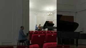 Ф.Пуленк Концерт для фортепиано с оркестром cis-moll 1 часть