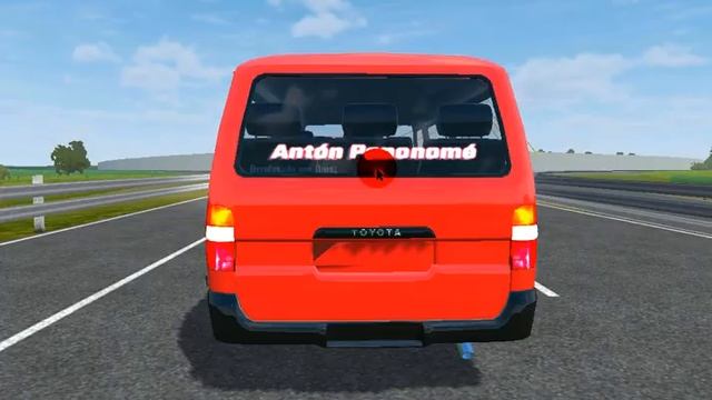 Toyota Hiace 1992 mod for bussid