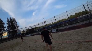 Волейбол от первого лица. Партия целиком. First person volleyball.