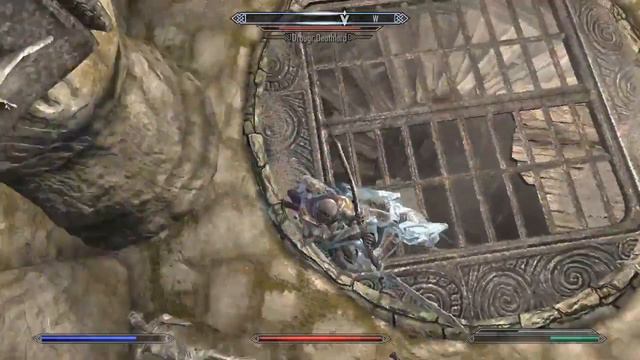 "Legendary Difficulty With 2 Handed Warmaster Perk... " o_o