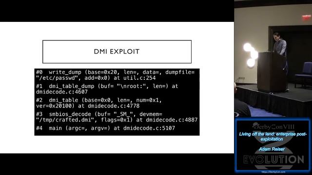 Track 3 19 Living off the land enterprise post exploitation Adam Reiser смотреть онлайн