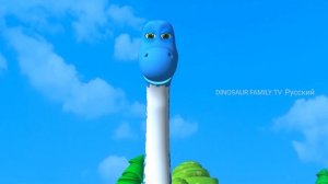 Храбрый динозавр спасает джунгли от землетрясения вулкана Brave Dinosaur Rescue Jungle from Volcano