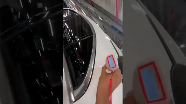 Осмотр автомобиля для клиента.  Mersedes C220d W205  2018 AMG Line 4 matic
