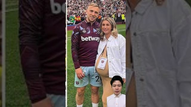 Jarrod Bowen pushes West Ham fan during TV interview for singing X-rated Dani Dyer song