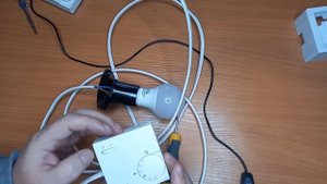 Как подключить терморегулятор EBERLE RTR E 6163 к обогревателю . Обзор.