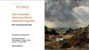 John Constable in Kumu Art Museum