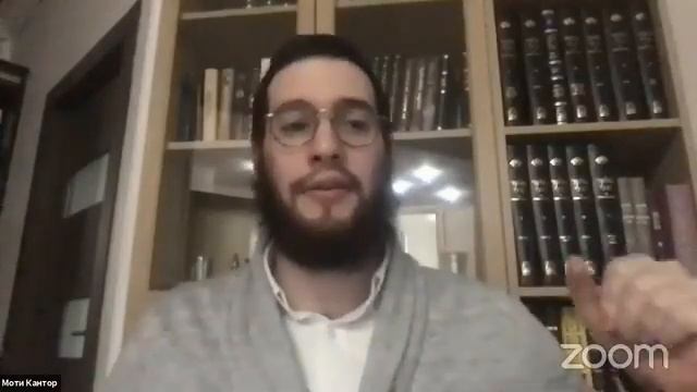 Раввин Моти Кантор в рамках проекта "Марафон знаний".
