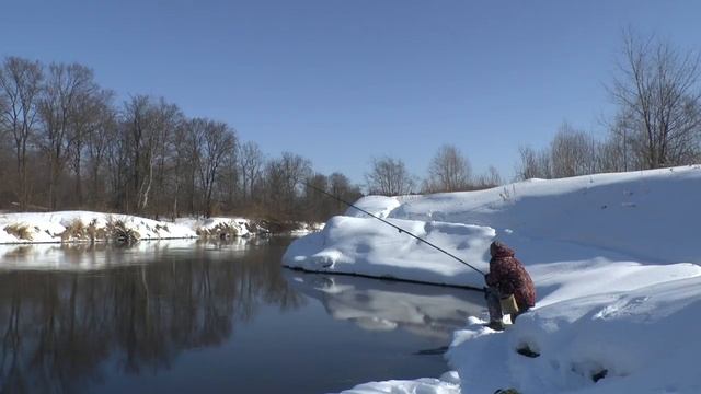 Зима, лыжи, солнце ЛЕТНЯЯ МОРМЫШКА.))