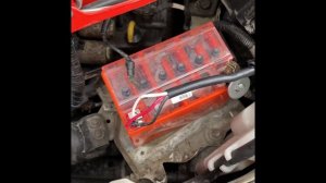 Аккумулятор на Honda civik.