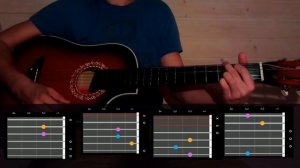 Разбор песни на гитаре Море-Гладь