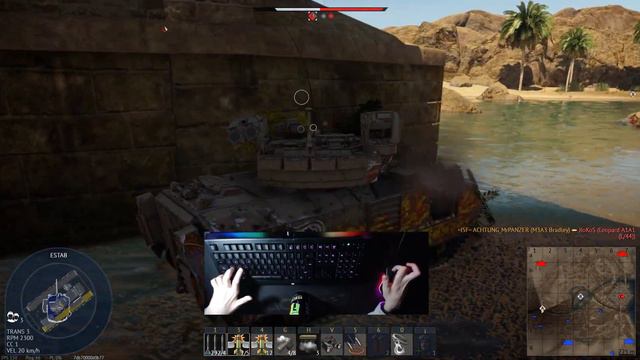 WAR THUNDER M3A3 BRADLEY (VELOCIRAPTOR HANDS) смотреть онлайн