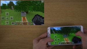 NEW Minecraft Pocket Edition 0.8.0 Beta Alpha Build 5 Samsung Galaxy Note 3 HD Gameplay Trailer