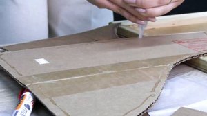 Картина из подручных материалов своими руками