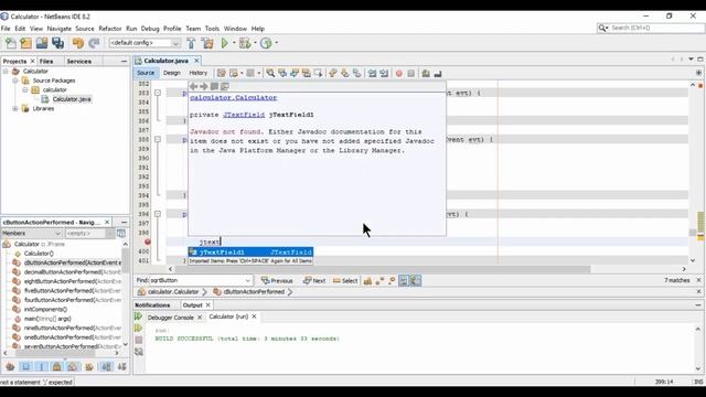 How to create Calculator using Swing in Java? : (Part-2) смотреть онлайн