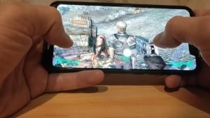 Fallout 3 на Snapdragon 845 качество Medium (смартфон Xiaomi MI 8)