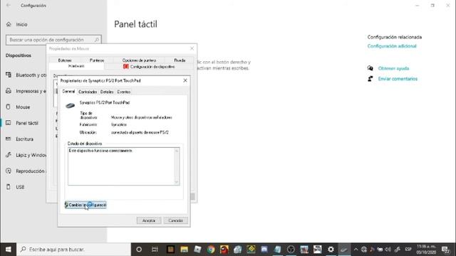 Mi TouchPad no se mueve cuando camino en un juego solucion