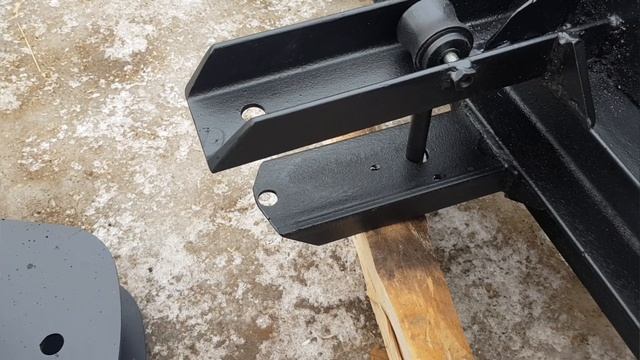 Поворотный отвал (снеговая лопата) для задней навески на минипогрузчик/минитрактор смотреть онлайн