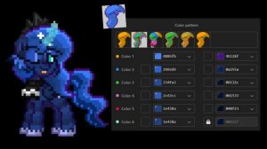 How To Make Princess Luna In Pony Town Tutorial - From My Little Pony (FiM)