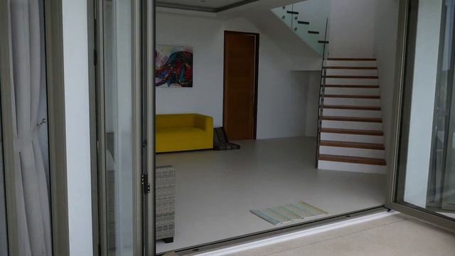 Аренда новой виллы №042 с видом на залив и горы, Бопут, Самуи смотреть онлайн